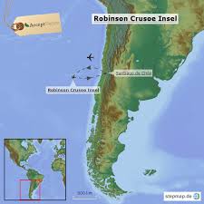 Datum, 03.01.2015 | stefanie lange. Stepmap Robinson Crusoe Insel 5 Tage Landkarte Fur Chile