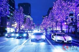 ランボルギーニが大阪で大暴れ 歌舞伎ランボも登場した驚きのイベントとは くるまのニュース 自動車情報サイト 新車 中古車 carview ランボ 自動車 車 リース