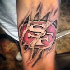 Follow the proper citation format! 50 San Francisco 49ers Tattoos For Men Football Design Ideas