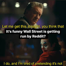 What happened with game stop is something very similar but specular: Cass On Twitter I Made A Meme To Sum Up How I Feel About The Reddit Wall Street Stocks Amc Gamestop Thing
