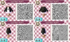 Maybe you would like to learn more about one of these? Animal Crossing New Leaf Qr Codes Leather Jacket W White T Shirt Cross Necklace Unisex Qr Codes Animal Crossing Animal Crossing Qr Codes Animals