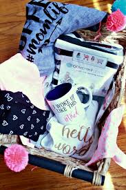 Some moms are in their 20s; A Gift Basket For The First Time Mom Mom Gift Basket Baby Shower Gift Basket Christmas Gifts For Kids