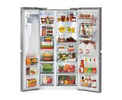 Lg 22 Cu Ft Large Capacity Side By Side Refrigerator W Door In Door Lsc22991st Lg Usa Side By Side Refrigerator Fridge Appliances Appliances Online