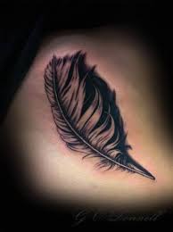 3d Tattoo Of A Feather 3d Tattoo Tattoos Feather Tattoos