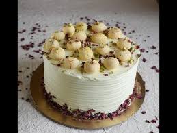 Eggless Rasmalai Cake Video Recipe Gayathri S Cook Spot Fruity Cake Eggless Baking Cake Flavors Recipes