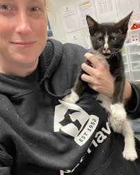 It's time to share this duo and their triumphant story! Willow and Aspen  came to us at the end of April after being found in a crowded home with a  mama cat