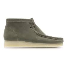 Men S Clarks Wallabee Chukka Boot Olive Suede Boots Clarks Wallabees Chukka Boots Boots