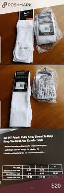 Nike Classic Cushioned All White Soccer Socks Nwt In Bags