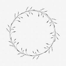 Fall Floral Wreath Svg Vector Files Laurel Wreath Svg Etsy In 2021 Wreath Drawing Flower Svg Monogram Frame
