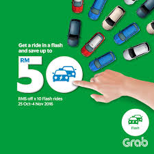 Grab has many different incentives for many different situations, but the general one as of 26 november onwards is the time booster. Grab Rm5 Off 10 Flash Grabcar Budget Taxi Rides Peak Hours 6am 10am 5pm 8pm Weekdays 25 October 4 November 2016