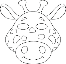 You can easily print outline masks for coloring activities for kids. Jungle Masks Safari Animal Crafts Safari Crafts Zoo Crafts