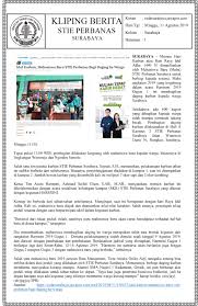 Radar Surabaya Jawapos com = Eid Al-Qurbani, New Students of STIE Perbanas  Share Meat to Residents