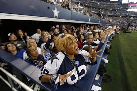 Miss Carolyn Price, Cowboys' No. 1 fan: As fans, 'we have to be true blue'