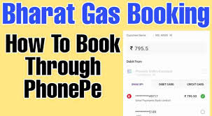 Bharat Gas Booking Through Phonepe How To Book Lpg Gas