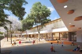 Groupe Scolaire Germaine Richier Groupe Scolaire Design Maternelle Batiment Scolaire