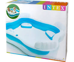 Intex Piscine Gonflable Avec Siege 229 X 229 X 66 Cm 56475np Au Meilleur Prix Sur Idealo Fr