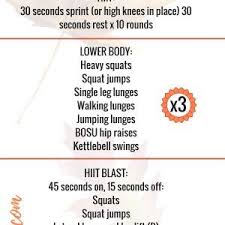 A Full Fall Workout Plan Balancing Hiit Strength Rest And Flexibility That You Can Do At Home During This Bu Fall Fitness Flexibility Workout Spring Workout