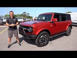 2021 ford bronco outer banks review 5.0. Is The New 2021 Ford Bronco Outer Banks Worth The Price Youtube