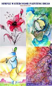 Making watercolor painting is not as difficult as you might imagine. Easy Watercolor Painting Ideas Tumblr Painting Inspired