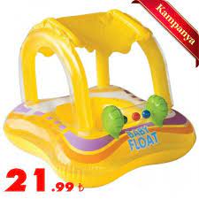 intex golgelikli bebe flatoru 81x66 cm bebek havuzu bebek oyuncak