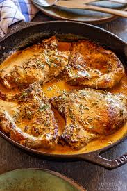 Maybe you would like to learn more about one of these? Cast Iron Skillet Pork Chops Recipe Happy Foods Tube
