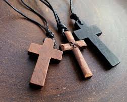 Men Wooden Cross Necklace Christian Jewelry For Men Wood Cross Surfer Necklace Adjustable Necklace Wooden Cross Wooden Jewelry Wood Jewelery