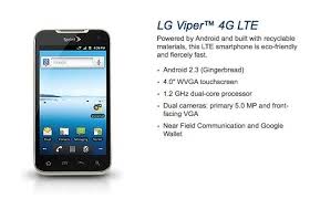 Will works on gsm/verizon/sprint and both jelly bean and ice cream s. Lg Viper 4g Lte Llegara A Sprint Con Android 2 3 Y Nfc Noticias 2021