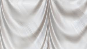 Milk white wave background looks soft, like a swaying white cloth. Abstract White Silk Curtain Background Texture