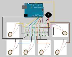 Initially, when power switch s1 is flipped to on position, power indicator led1 lights up immediately. Arduino Piano With Piezoelectric Sensors 4 Steps Instructables