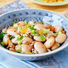 Coco Frais En Salade Recette Salade Haricot Salade Legumineuses Recettes