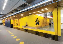 Gensler San Jose S Fitness Center For Symantec Gym Design Interior Gym Interior Fitness Center Design