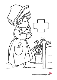 En enero de 1974, se tomó la decisión de celebrar ese día el 12 de mayo al ser este el aniversario del nacimiento de florence nightingale, considerada la cada año, el icn prepara y distribuye el kit del día internacional de la enfermera. Dibujos Del Dia De La Enfermeria Para Pintar Colorear Imagenes