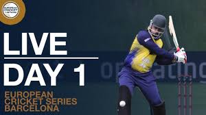Streaming cricket test match, one day and t20s online for free. European Cricket Series Barcelona Day 1 Cricket Live Stream Youtube