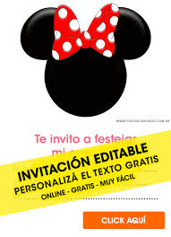 Minnie mouse invitations are ideal for baby shower and birthday parties, especially for girls. 30 Free Minnie Mouse Birthday Invitations For Edit Customize Print Or Send Via Whatsapp Fiestas Con Ideas