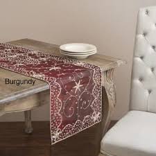 Saro 72 Inch Rectangular Beaded Table Runner Table Runners Decor Table Cloth