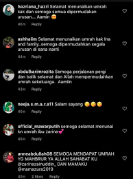 Lisannya lebih santun | jamaah yang umrohya mendapatkan kemabruran dapat dilihat dari lisannya. Zarina Zainuddin Bawa Madu Dan Anak Avtisme Pergi Menunaikan Umrah Klv