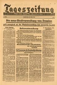Hier erzählt sie, warum viele jungen und mädchen gleichzeitig froh und traurig waren und wie man überhaupt herausfindet, was sich vor. Ausstellung In Slub Dresden Thematisiert Stunde Null Oiger