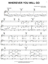 Maybe you would like to learn more about one of these? The Calling Wherever You Will Go Sheet Music Pdf Notes Chords Rock Score Guitar Tab Download Printable Sku 19983
