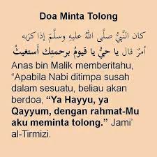 Doa Minta Tolong Kutipan Rohani Motivasi Sembahyang