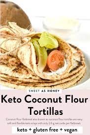 Keto Coconut Flatbread Recipe 2 6g Net Carbs Recipe Vegan Keto Recipes Coconut Flour Recipes Keto Diet Recipes