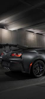 Pin By Jin Liang On Super Cars Black Car Wallpaper Chevrolet Wallpaper Corvette