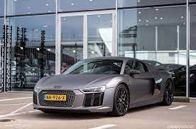 306 Likes 6 Comments Audi Sport Dealer Audisportdealer On Instagram How Do You Like Our Audi R8 Coupe V10 Plus In Daytona Grey Audi Sport Audi Audi R8