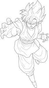 Free printable dragon ball z coloring pages for kids super. Download Dragon Ball Coloring Pages Goku Vegeta With Awesome Goku Black And White Full Size Png Image Pngkit