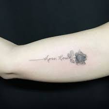 From teens to grandparents, the rose is one of the most popular tattoo designs that you can get. My Grandma Passed Away 2 Years Ago And I Like To Get Her Writing As Stem Of A X Ray Rose I Am Always So Honored To Do Rose Stem Tattoo Writing Tattoos