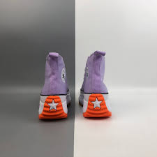Go off the trail and explore difficult terrain with the run star hike white high top shoes from converse. Converse Sunblocked Run Star Hike Moonstone Violet White For Sale The Sole Line