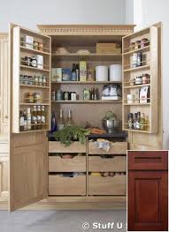 Emerging Trend Of Oak Espresso Cabinets Oakkitchencabinets Homeideas Freestanding Kitchen Kitchen Storage Units Kitchen Larder Units