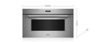 Wolf 30 M Series Professional Drop Down Door Microwave Oven Mdd30pm S Ph Microwave Oven Oven Microwave