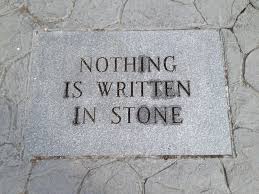 Nothing Is Written In Stone Ironic Pictures Ironic Situations Irony Examples