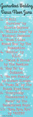 10 Songs Guaranteed To Get Your Guests Out On The Dance Floor With You I Love The Mix Of Oldies And Wedding Dance Songs Wedding Songs Reception Wedding Songs