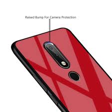 Nokia 42 - Back Cover Glass Case Red ...
